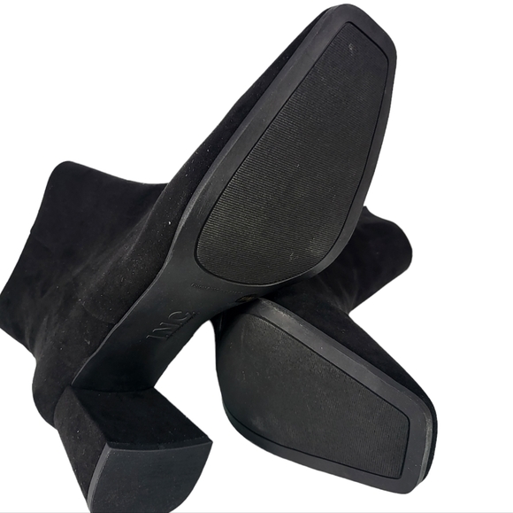 INC International Concepts Dasha Block-heel Booties Black 7 - Picture 4 of 4
